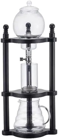 Espressomachine, 600ml Hoog Borosilicate Glas, Innovatief Ontwerp voor Vlotte Ijskoffie