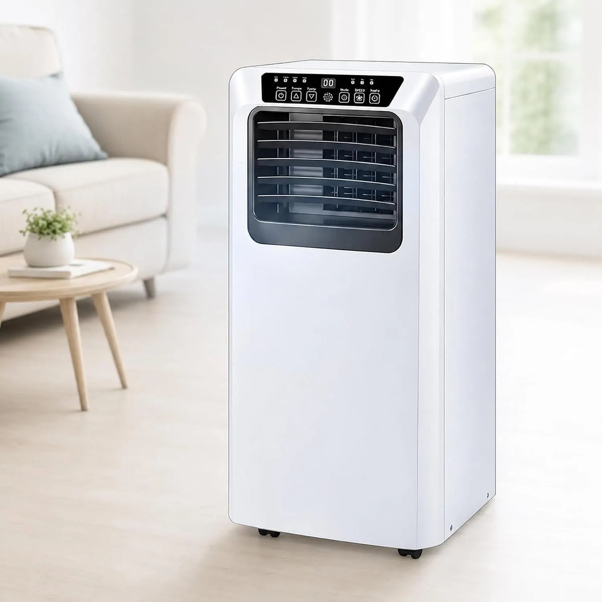 Mobiele airconditioner, 9000 BTU, 20 m2, 3-in-1 staande airco