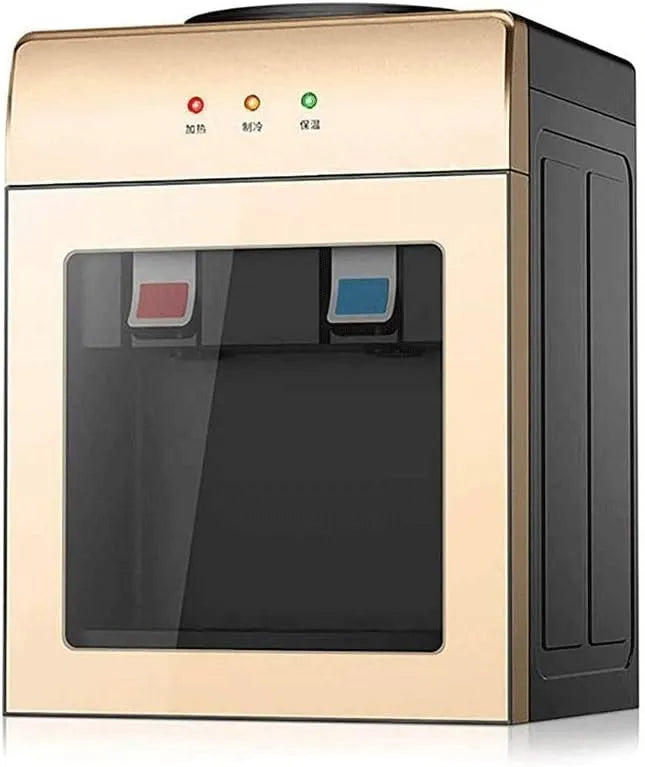 Waterdispenser, voor Thuiskantoor Slaapzaal, Energiebesparing Kleur: Goud, Maat: Wa, 220V