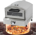 Inbouwoven met 13 inch, 10 minuten, 6.000 BTU en RVS, met 13 inch Pizza Steen