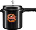 Snelkookpan, zwart 13,5 liter, Marlex Regular Premium buitendeksel hard geanodiseerd, aluminium snelkookpan