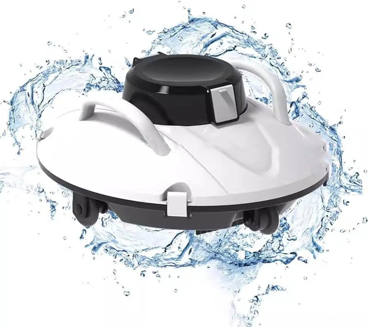 Zwembadreiniger, Automatische draadloze zwembadstofzuiger, draagbare elektrische zwembadreinigingsrobot, slim navigatie- en parkeersysteem