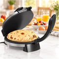 Familiemaaltijd Tortilla Maker met 1200 W en regelbare thermostaat