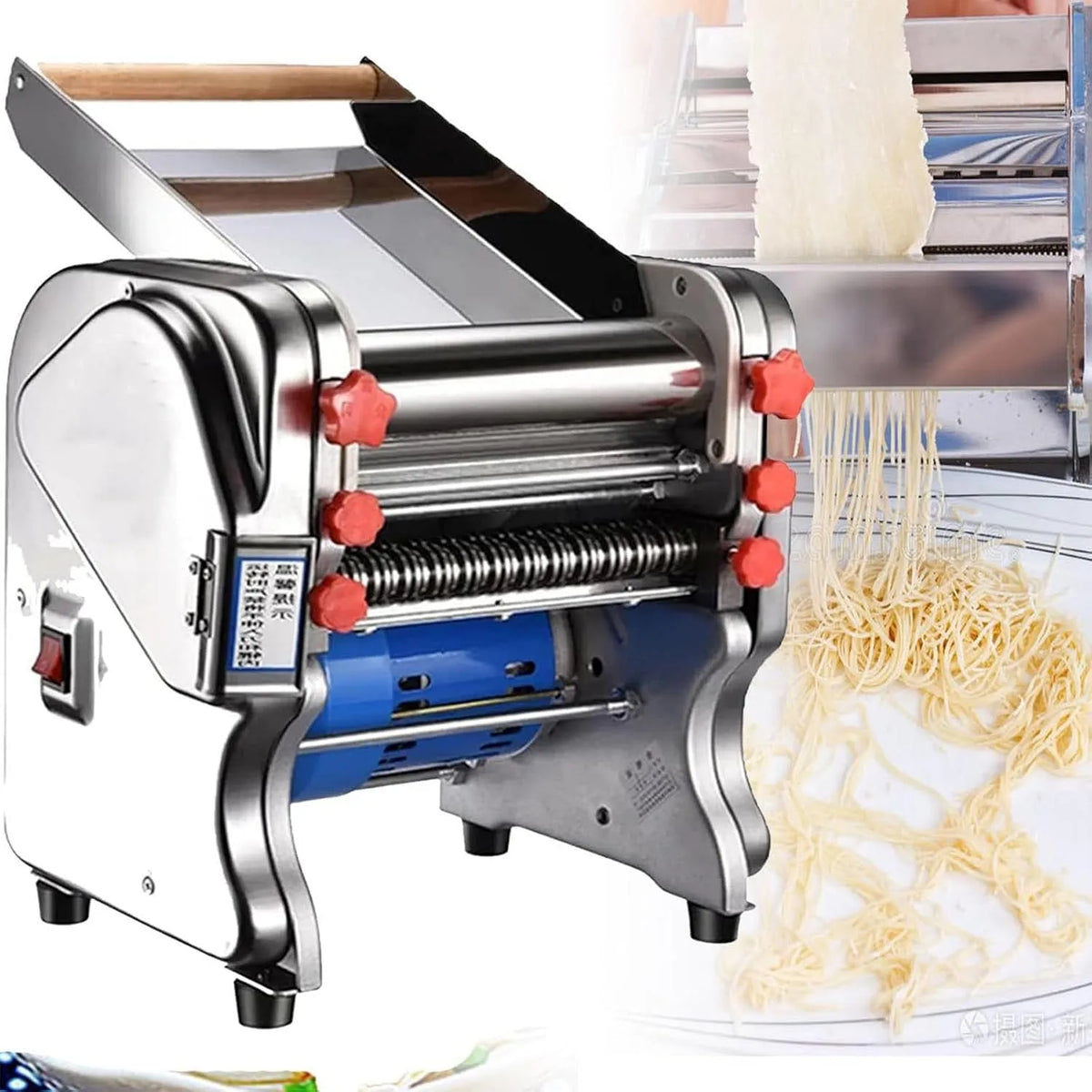 Machine met 550 W, 20CM, 20 mm, 220 V en 15 minuten, 550 W volautomatische noedelmachine