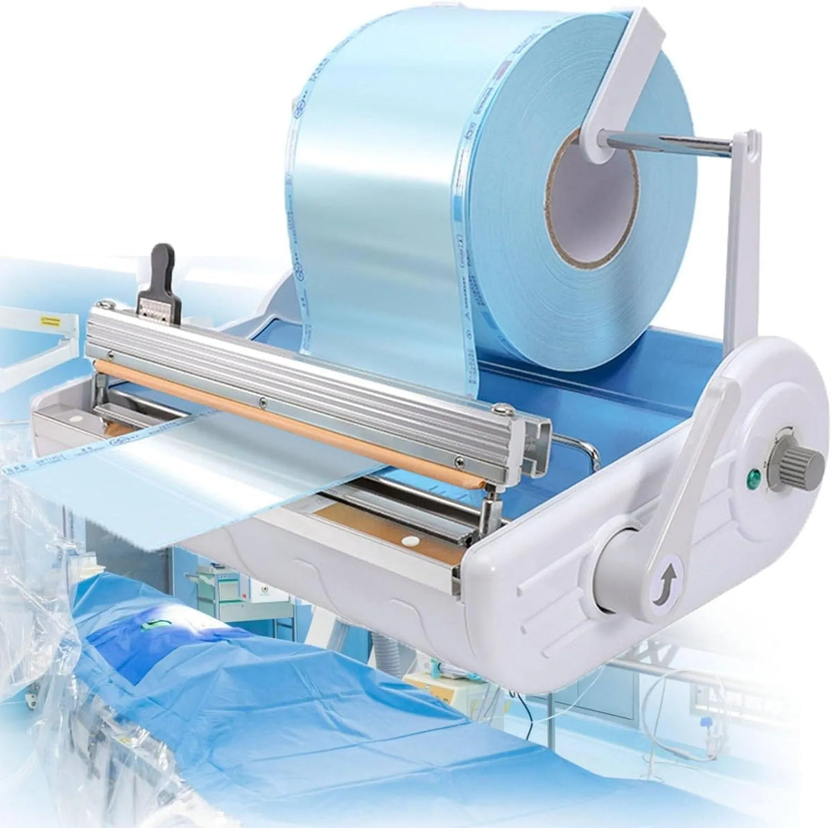 Machine, 500 W, 9,84 Inch, 6 Instelbare Temperaturen, e Mond- En Tandheelkundige Sealer, Voor Tandheelkunde, Laboratoria