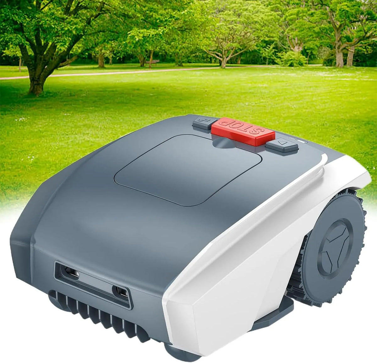 Grasmaaier, 1500m2, 19cm, 20-55mm, Robot grasmaaier, 20V 5Ah accu en lader.